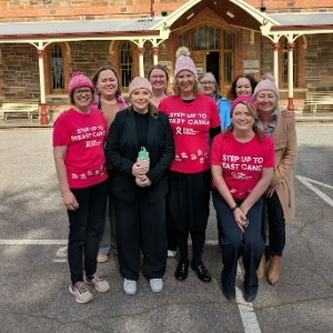 Pink Beanie Walkers