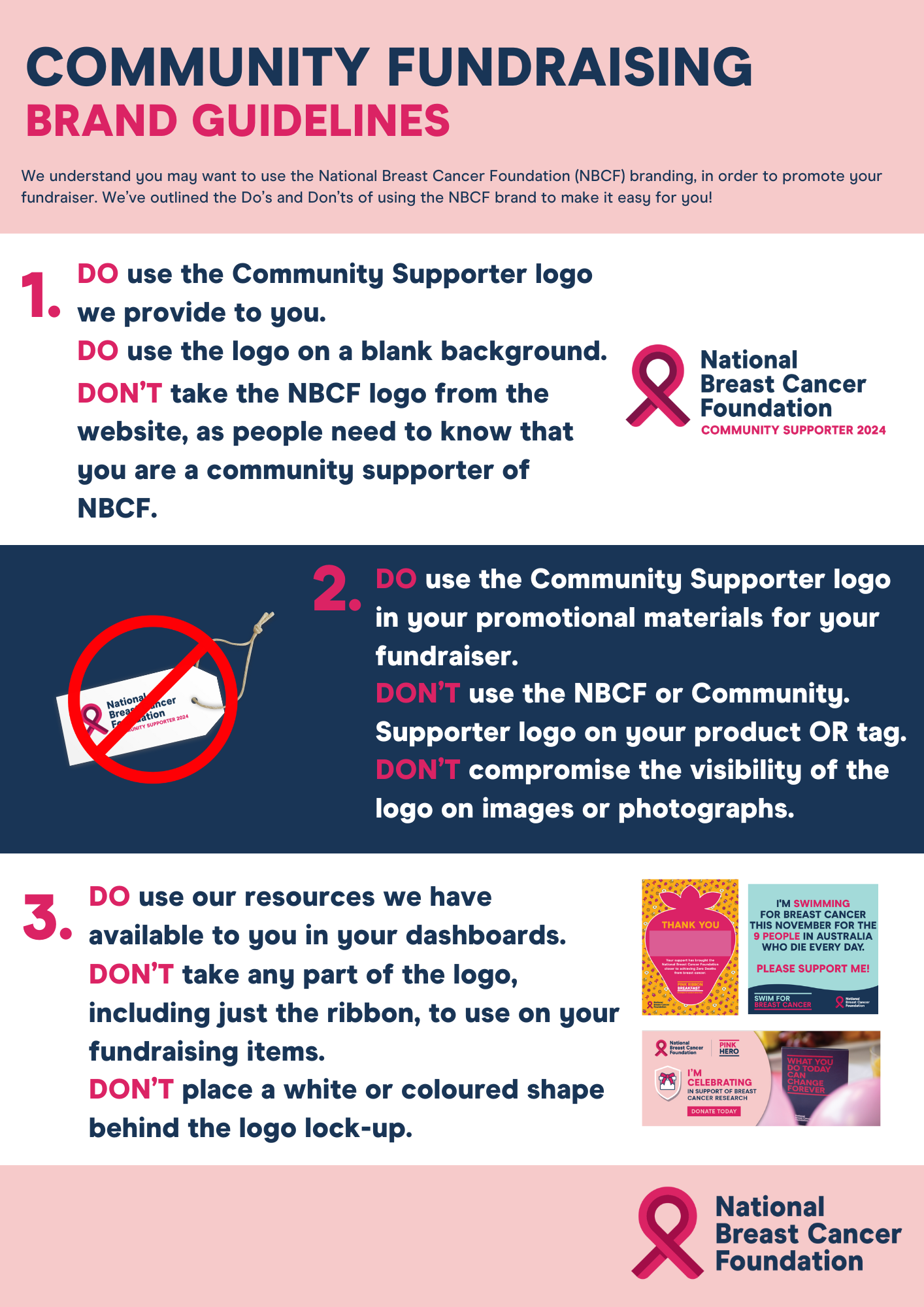 NBCF Community Fundraising Brand Guidelines