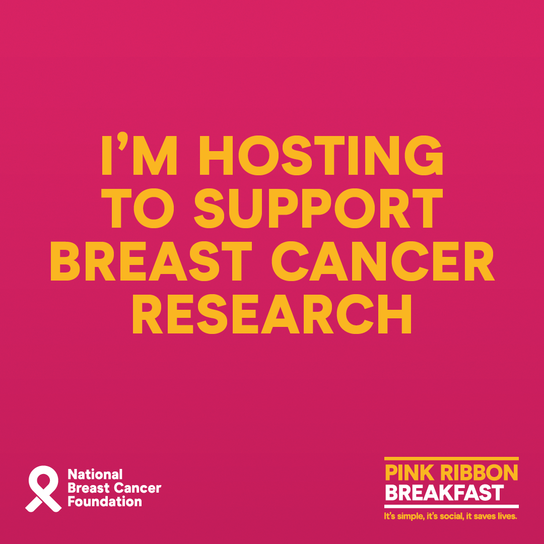 Social Tile - I'm Hosting - Pink Ribbon Breakfast 2021