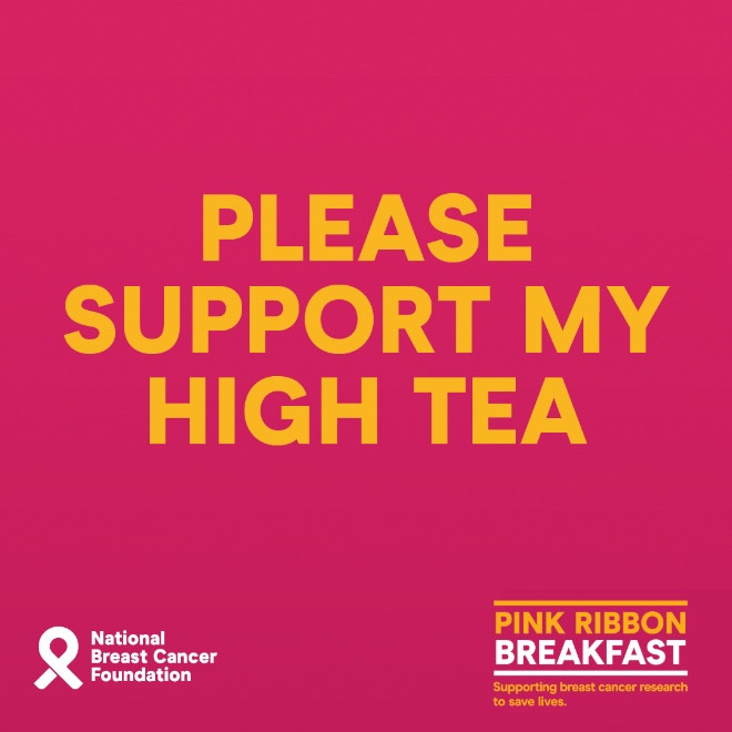 Haiqa's Pink Ribbon Breakfast