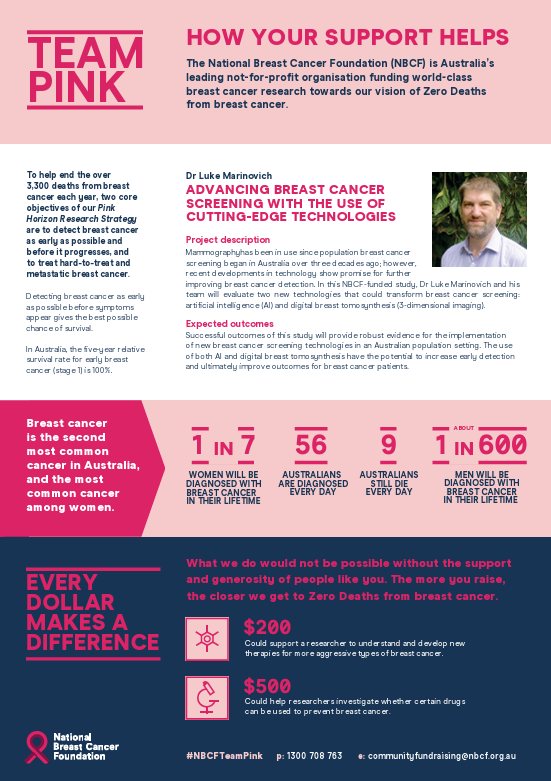 Team Pink - Research Poster
