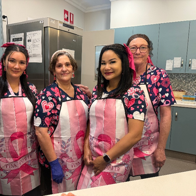 Calvary care Muswellbrook 's Pink Ribbon Morning Tea