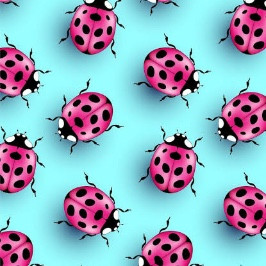 Pink Ladybugs