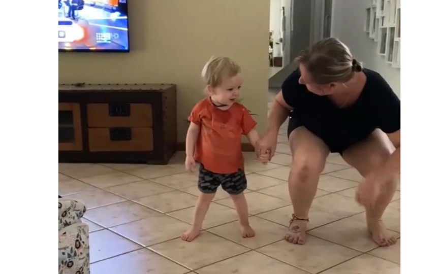Green Sally Up Squat Challenge